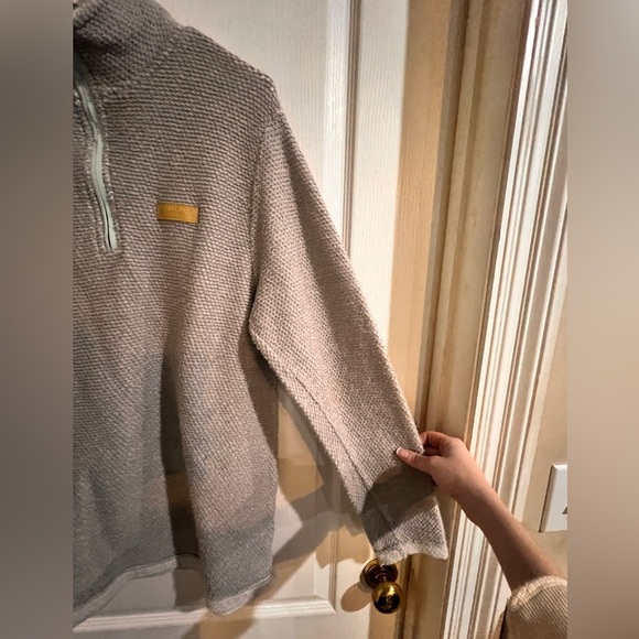 WILL NOT TAKE LESS Jadelynn Brooke Women's Long Sleeve 1/4 Zip Pullover Gray - Picture 5 of 7